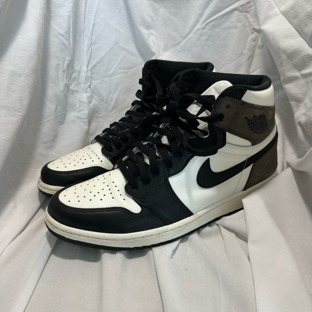 Nike Black and White High-Top Sneakers